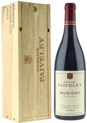 Вино красное сухое «Faiveley Musigny Grand Cru» 2016 г., в деревянной коробке