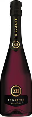 Вино игристое красное полусладкое «ZB Wine Frizzante»