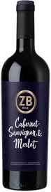 Вино красное сухое «ZB Wine Cabernet Sauvignon & Merlot»