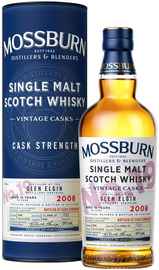 Виски шотландский «Mossburn Vintage Casks No.19 Glen Elgin» 2008 г., в тубе