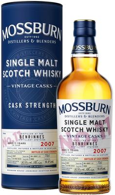 Виски шотландский «Mossburn Vintage Casks No.11 Benrinnes» 2007 г., в тубе