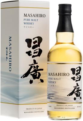 Виски японский «Masahiro Pure Malt» в подарочной упаковке
