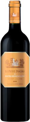 Вино красное сухое «Le Petit Ducru de Ducru-Beaucaillou» 2018 г.