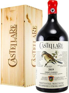 Вино красное сухое «Chianti Classico» 2019 г., в деревянной коробке
