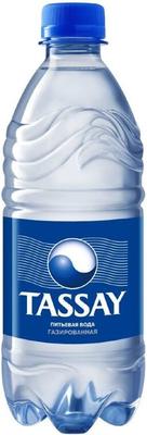 Вода газированная «Tassay, 0.5 л» пластик