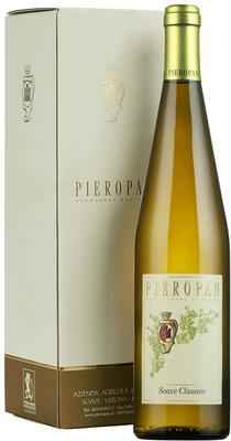 Вино белое сухое «Pieropan Soave Classico» 2019 г., в подарочной упаковке