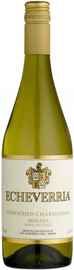 Вино белое сухое «Echeverria Unwooded Chardonnay» 2012 г.