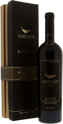 Вино красное сухое «Yarden Katzrin» 2017 г., в подарочной упаковке