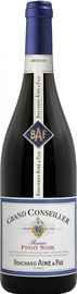 Вино красное сухое «Bouchard Aine & Fils Grand Conseiller Pinot Noir» 2021 г.