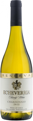 Вино белое сухое «Echeverria Chardonnay Reserva» 2012 г.