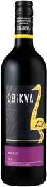 Вино красное полусухое «Obikwa Merlot» 2021 г.