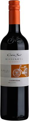 Вино красное сухое «Cono Sur Bicicleta Carmenere» 2021 г.