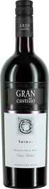 Вино красное полусладкое «Gran Castillo Shiraz» 2021 г.