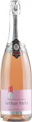 Игристое вино розовое брют «Arthur Metz Cremant d'Alsace Brut Millesime Rose» 2019 г.