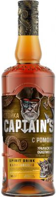 Настойка полусладкая «Captain's with Rum and Ural Sea Buckthorn»