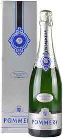 Шампанское белое брют «Pommery Brut Silver Royal» в подарочной упаковке