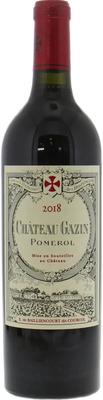 Вино красное сухое «Chateau Gazin» 2018 г.