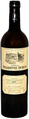 Вино белое сухое «Chateau Bellerives Dubois» 2012 г.