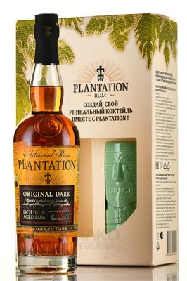 Ром «Plantation Original Dark» в подарочной упаковке с тики-кружкой