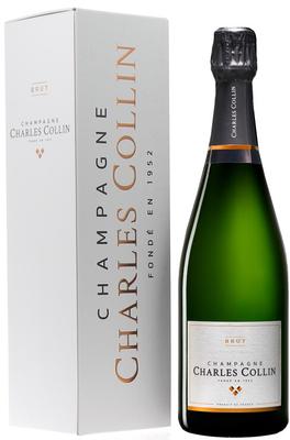 Шампанское белое брют «Charles Collin Brut» в подарочной упаковке