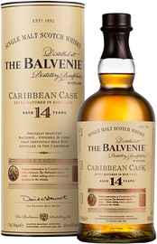 Виски шотландский «Balvenie Caribbean Cask 14 Years Old» в тубе