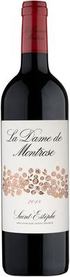 Вино красное сухое «La Dame de Montrose Saint-Estephe» 2018 г.