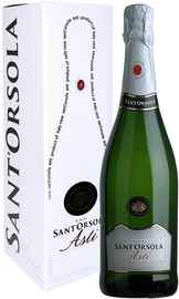 Игристое вино белое сладкое «Sant’Orsola Asti» в подарочной упаковке