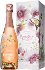 Вино игристое розовое сухое «Belle Epoque Rose Champagne» в подарочной упаковке