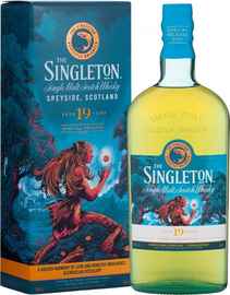 Виски шотландский «Singleton of Glendullan 19 Years Release 2021» в подарочной упаковке