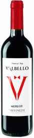 Вино красное сухое «Valbello Merlo»