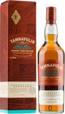 Виски шотландский «Tamnavulin Sherry Cask» в подарочной упаковке