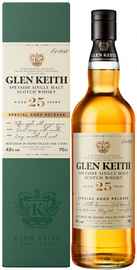 Виски шотландский «Glen Keith 25 Years Old» в подарочной упаковке