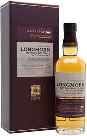 Виски шотландский «Longmorn 25 Years Old» в подарочной упаковке