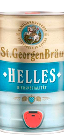 Пиво «St. Georgen Brau HELLES» кегля