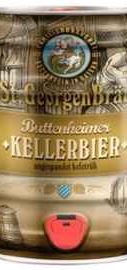 Пиво «St. Georgen Brau KELLERBIER» кегля