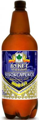 Пиво «Букет Чувашии Чебоксарское, 1.35 л» ПЭТ