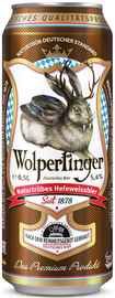Пиво «Wolpertinger Naturtrubes Hefeweissbier» в жестяной банке