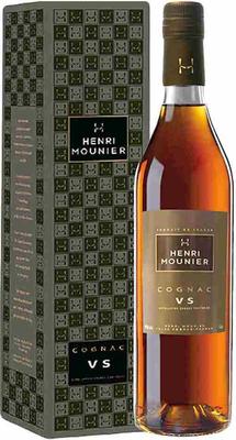 Коньяк французский «Henri Mounier VS, 0.5 л» в подарочной упаковке