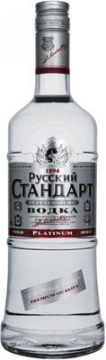 Водка «Russian Standard Platinum, 1.75 л» english logo