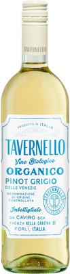 Вино белое сухое «Tavernello Organico Pinot Grigio»