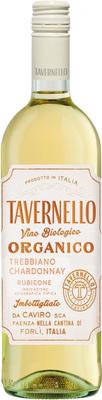 Вино белое полусухое «Tavernello Organico Trebbiano-Chardonnay»