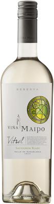 Вино белое сухое «Vina Maipo Vitral Sauvignon Blanc Reserva» 2013 г.
