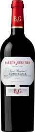 Вино красное сухое «Barton & Guestier Bordeaux Rouge» 2020 г.