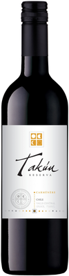 Вино красное сухое «Takun Carmenere Reserva» 2013 г.