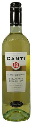 Вино белое полусухое «Canti Catarratto Chardonnay»