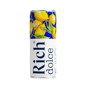 Напиток сокосодержащий «Rich Dolce Lemon-Grape» в жестяной банке