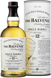 Виски шотландский «Balvenie Single Barrel 12 Years Old» в тубе
