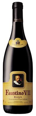 Вино красное сухое «Faustino VII, 0.75 л» 2012 г.