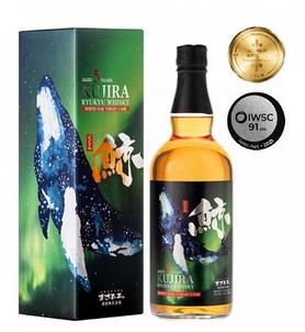 Виски японский «Kujira Ryukyu Whisky 5 Years Old White Oak Virgin Cask» в подарочной упаковке