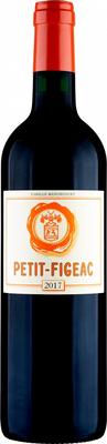Вино красное сухое «Petit-Figeac» 2017 г.